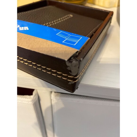 Columbia Passcase Wallet Genuine Leather Brown still in box - Picture 12 of 12